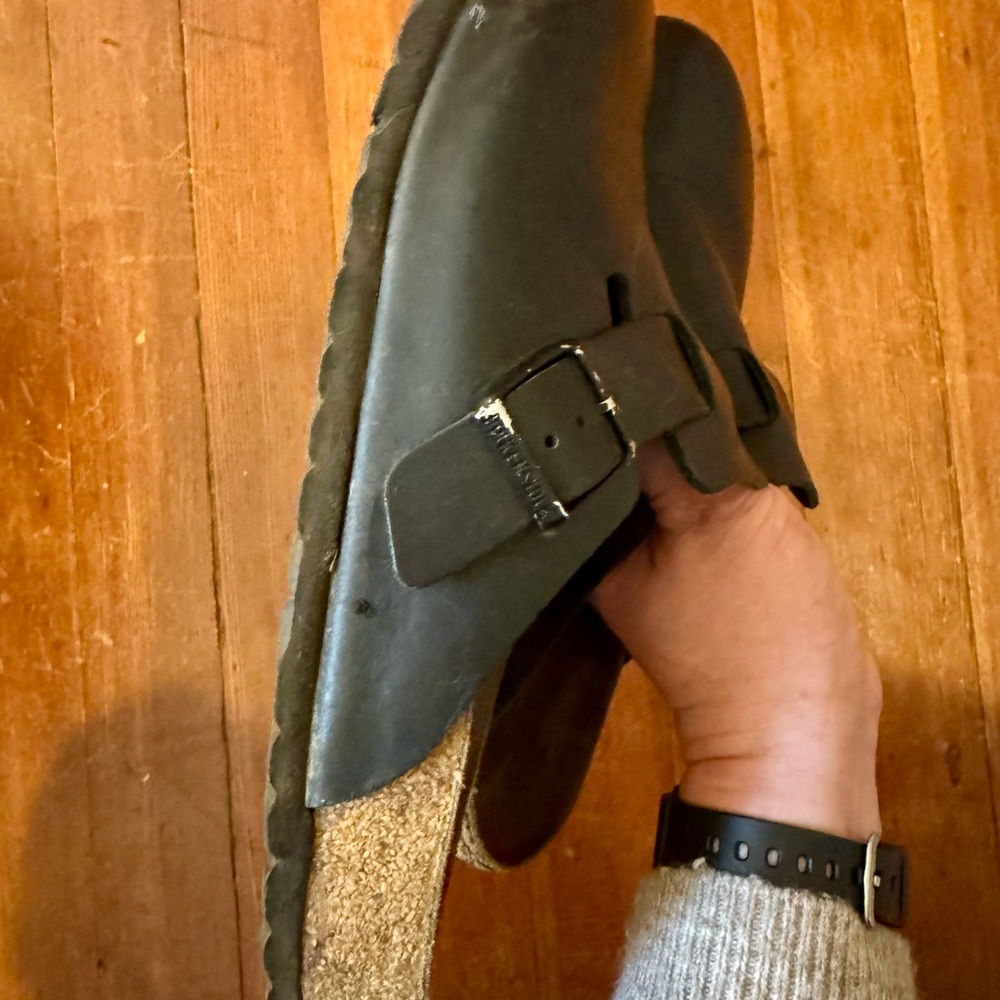 Birkenstock Boston Leather Clogs - Picture 3 of 6